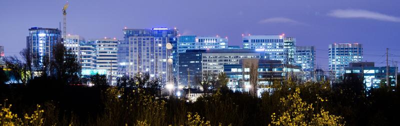 San Jose skyline at night - by Ben Loomis - Wikipedia